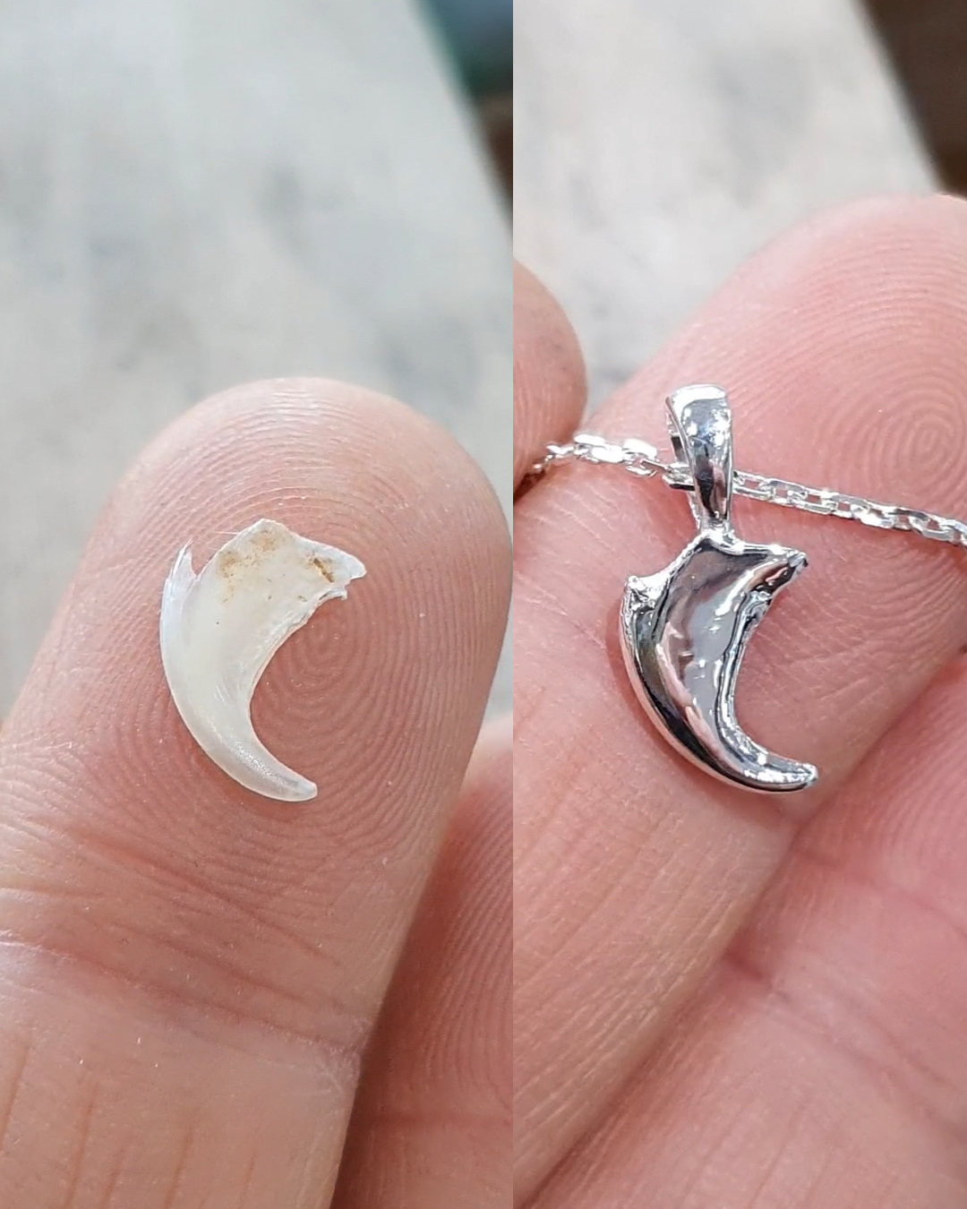 Metal Skin 기술로 완성된 메모리얼 펜던트